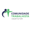 Logotipo da Comunidade Trabalhista Calvet & Tupi, apresentando o pictograma de parceria e o nome da marca.